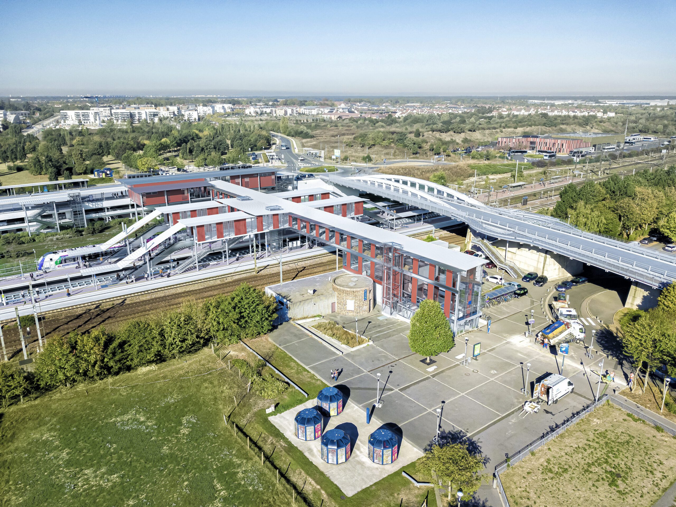 Travaux à La Gare De Lieusaint - Ville De Lieusaint